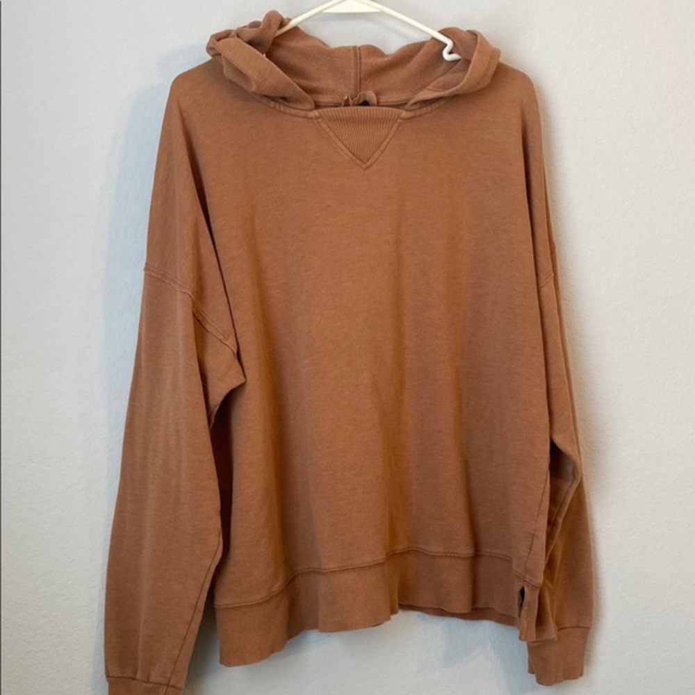 Universal Thread Brown Hooded Sweater Soft Relaxed Fit